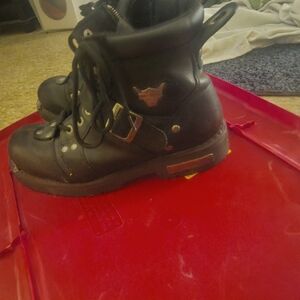 Men's Black Leather Boots